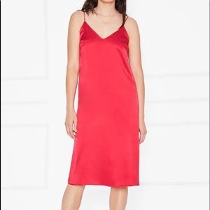Gemma silk slip dress